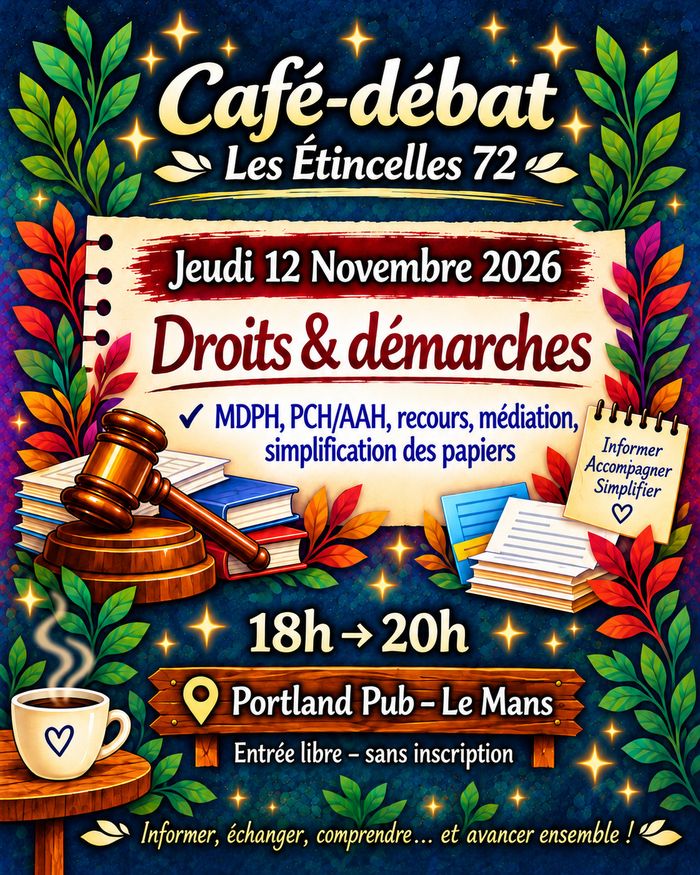 ☕ Café-débat : Droits & démarches