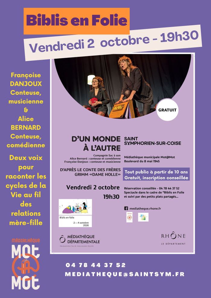 Spectacle "D'un monde à l'autre"