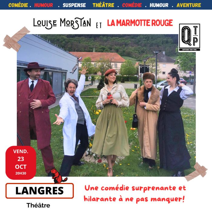 Louise Morstan et la Marmotte Rouge