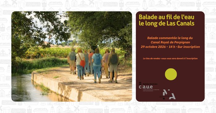 Balade au fil de l'eau le long de Las Canals