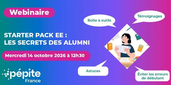 Webinaire Starter Pack Étudiant Entrepreneur