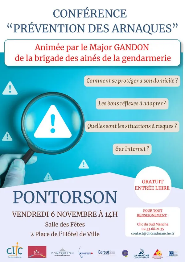 Conférence de prévention des arnaques