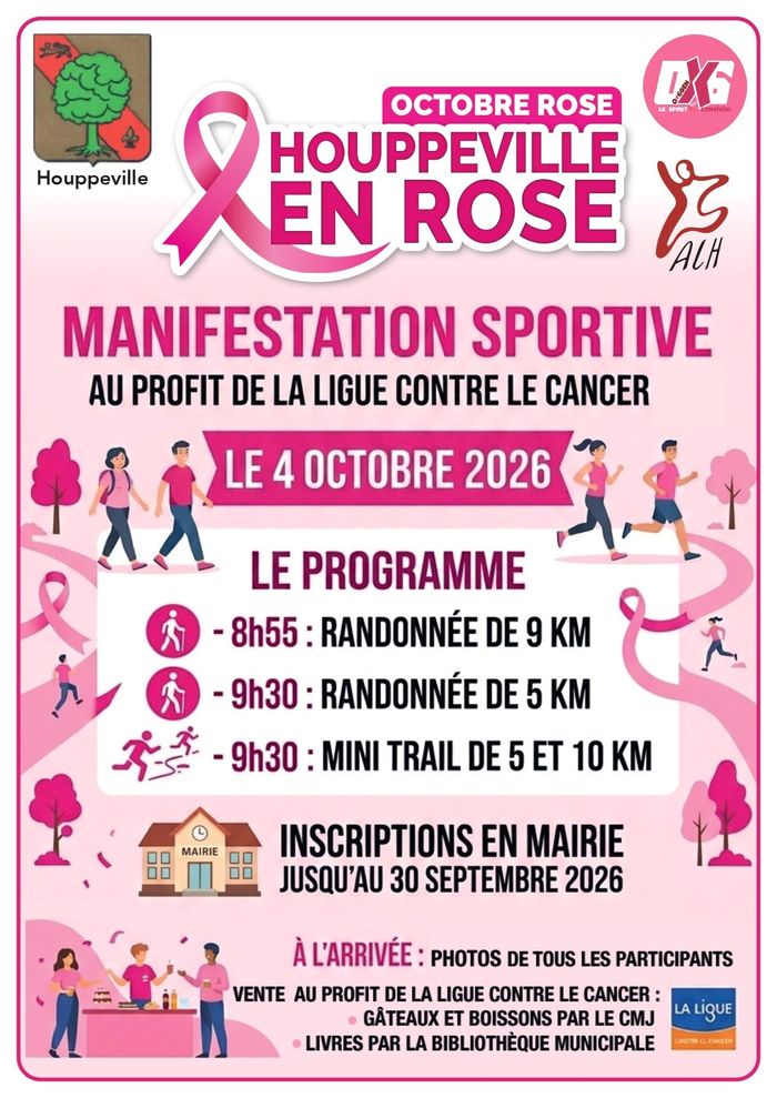 Houppeville en rose
