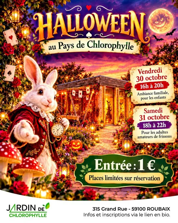 Halloween au Jardin de Chlorophylle
