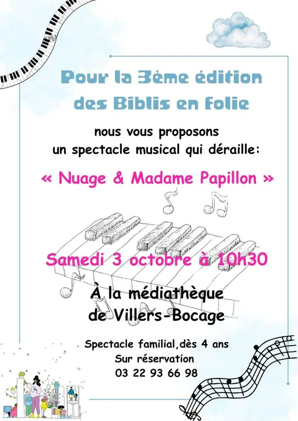 « Nuage & Madame Papillon »