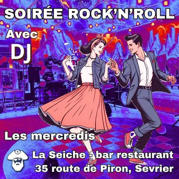 Initiation et soirée Rock’n’Roll à La Seiche (Sevrier, près d'Annecy)