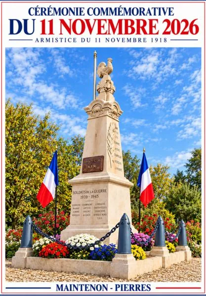 CÉRÉMONIES DU 11 NOVEMBRE 2026 ARMISTICE DU 11 NOVEMBRE 1918
