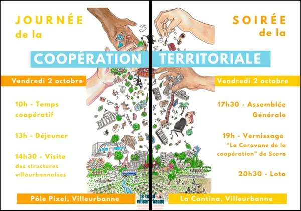 Journée et Soirée de la Coopération Le Teil - Villeurbanne