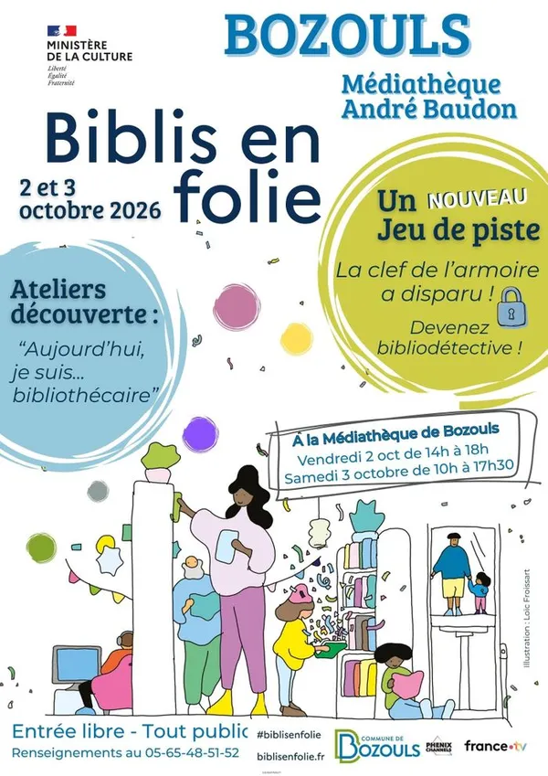 La clef de l’armoire a disparu, devenez bibliodétective !