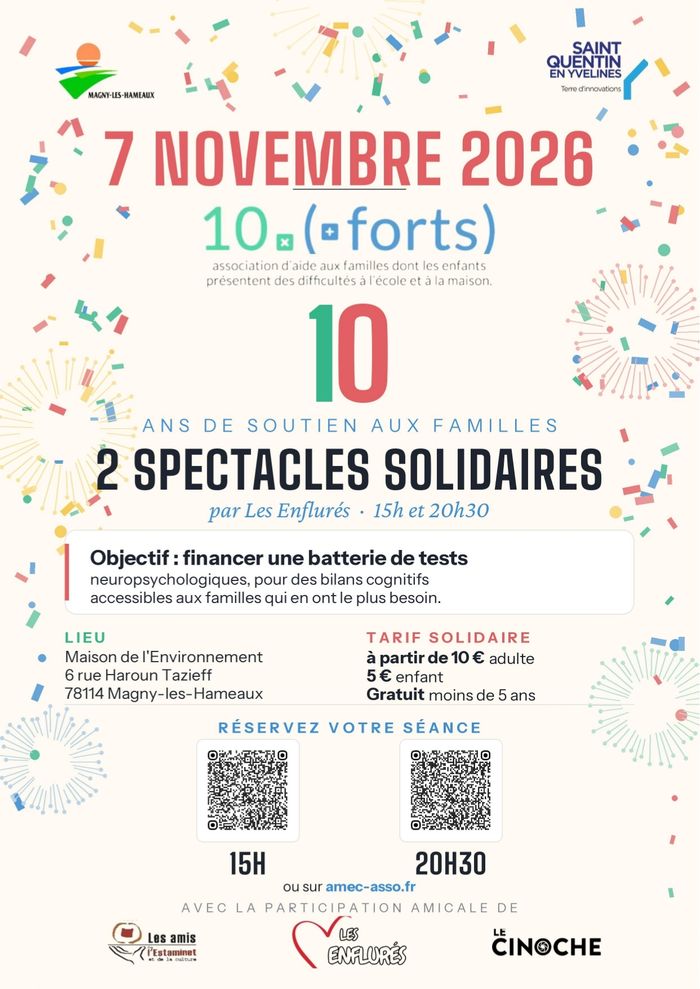 Les 10 ans de l'association 10x(+forts)