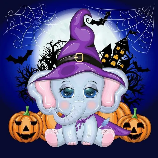 Elmer prépare Halloween