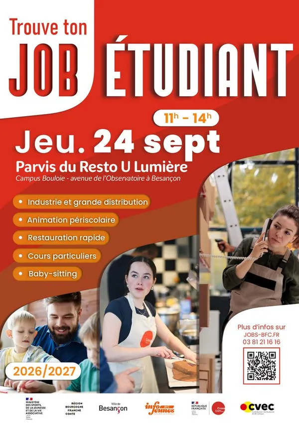 Trouve ton job étudiant