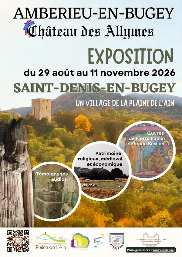 Expo : Saint-Denis-en-Bugey, un village de la Plaine de l'Ain