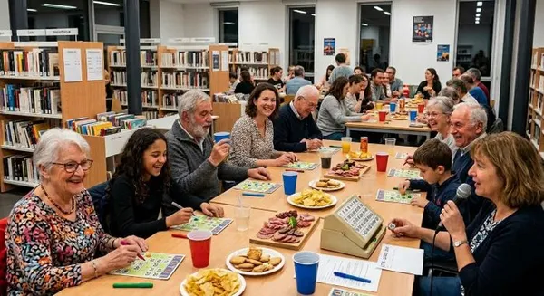 Soirée apéro et loto à la Médiathèque