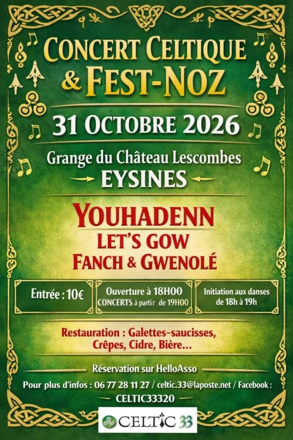 Concert Celtique & Fest-Noz