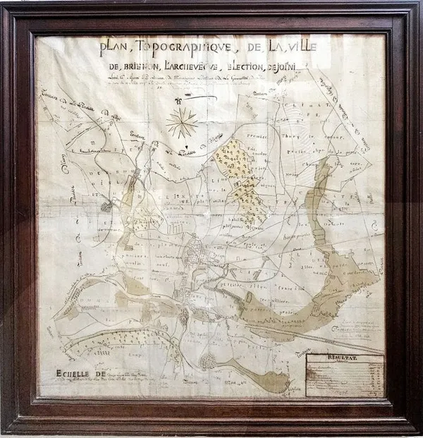 Expositions à la médiathèque de Brienon sur Armançon: L' Esprit des lumières, se libérer/Captifs/ Plan de la ville en 1780