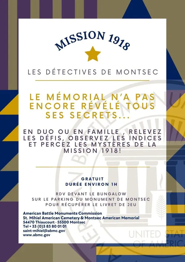Mission 1918 : les détectives de Montsec