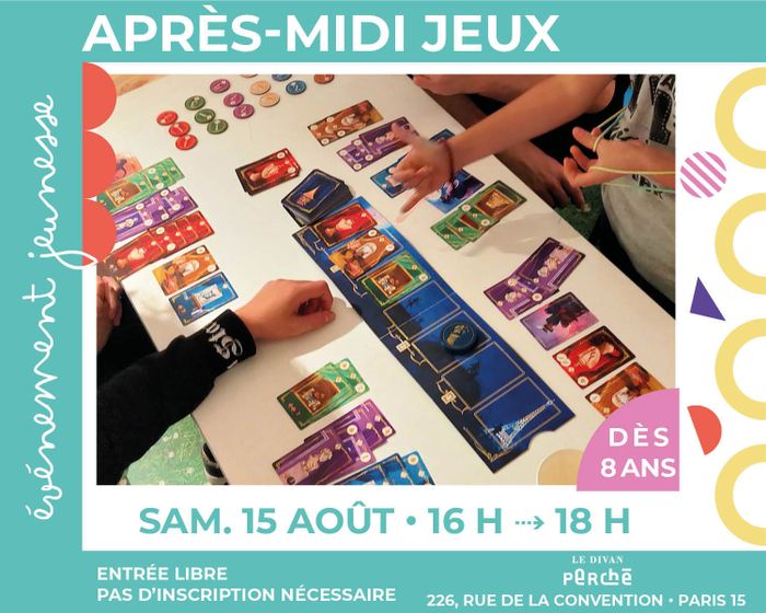 Après-midi jeux pour toute la famille !