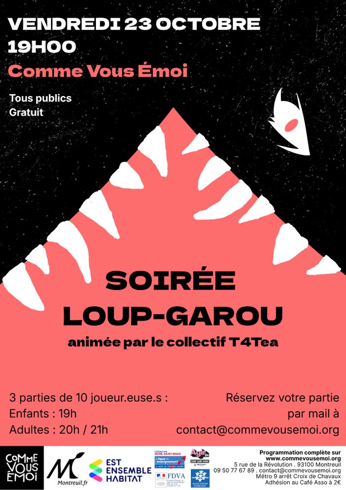 Soirée Loup-Garou
