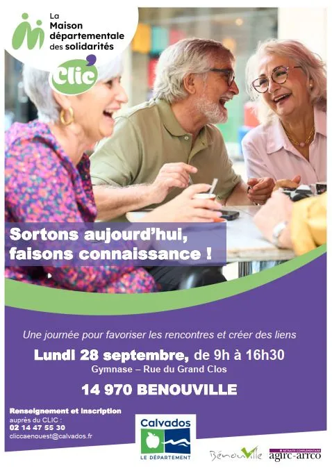 Sortons aujourd'hui, faisons connaissance!