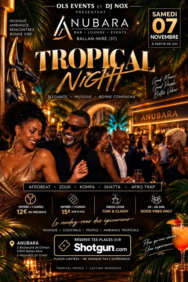 TROPICAL NIGHT ANUBARA