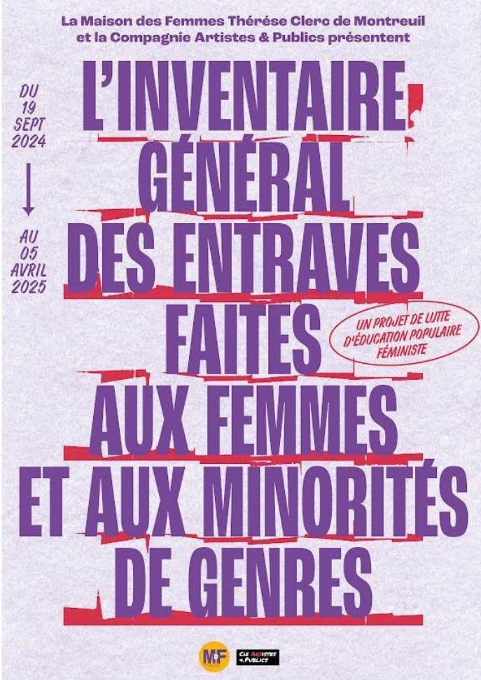 L'inventaire générale des entraves faites aux femmes et aux minorités de genres
