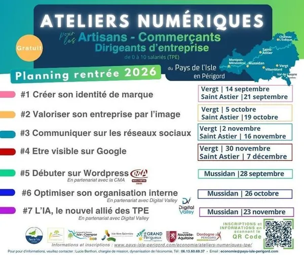 Atelier numérique : Débuter sur Wordpress