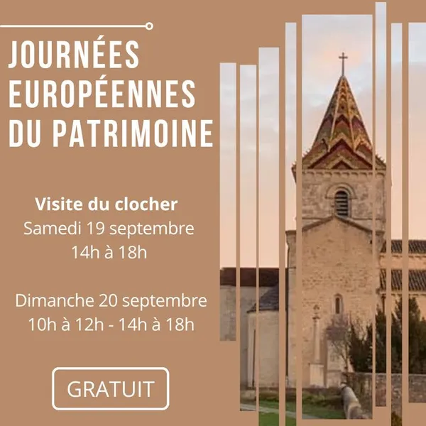 Visite libre du clocher de l'église