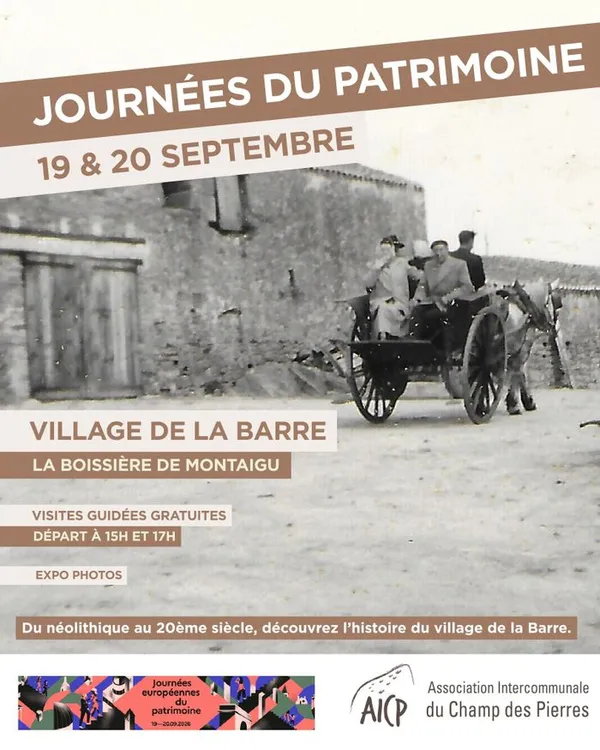 AICP - Journées du patrimoine 2026
