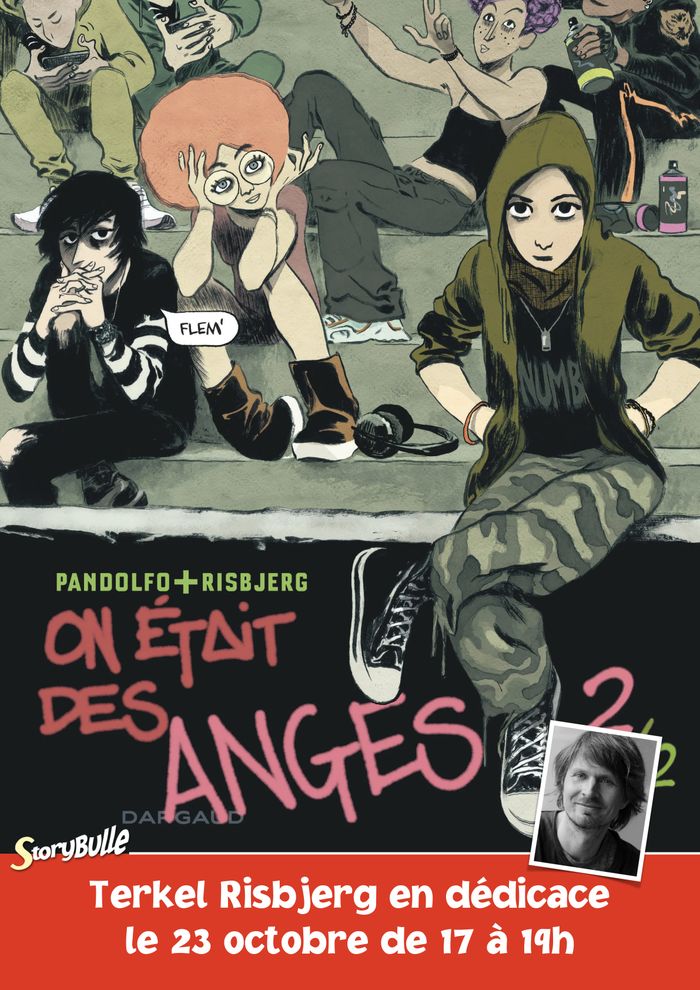 Terkel Risbjerg dédicace "On était des Anges"