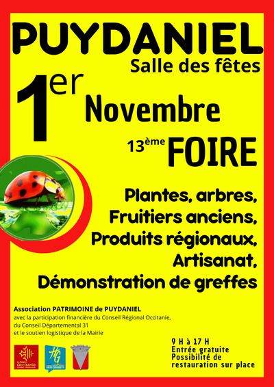 Foire d'automne - Foire aux plantes - 13e édition