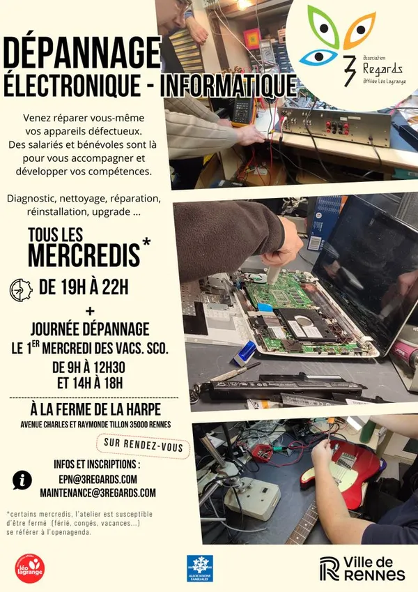 Dépannage Électronique, Informatique & Numérique