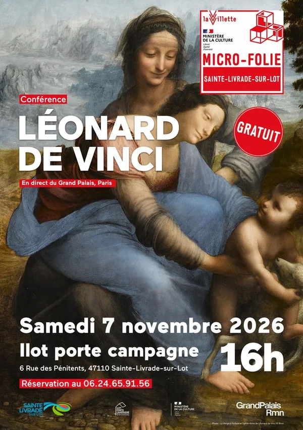 Conférence Histoires d'Art en direct, Léonard de Vinci