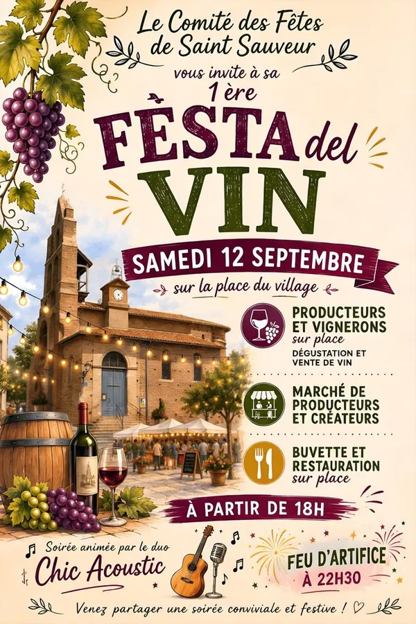 🍇🍷 FÊTE DES VINS 🍷🍇