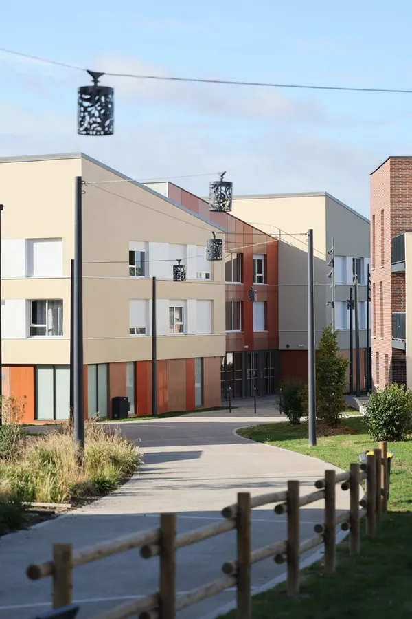 Visite de l'écoquartier du maréchal Juin