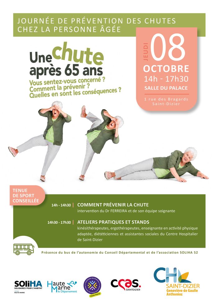 Journée de prévention des chutes chez la personne âgée