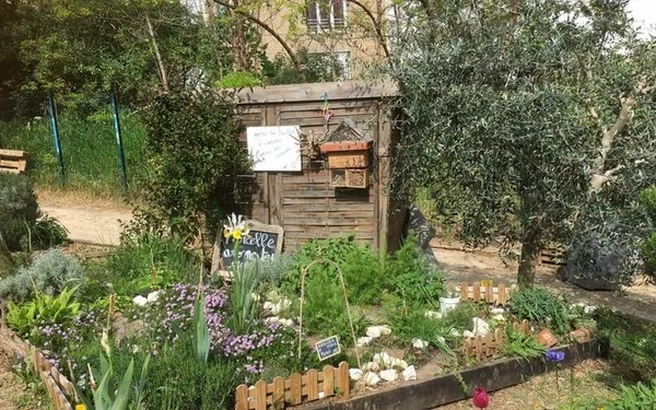 Fête des Jardins, atelier thématique : l'Eveil des Cinq sens au Jardin partagé de l'Aqueduc