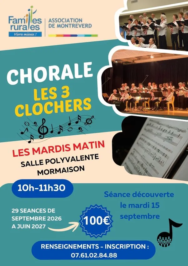 Séance découverte de la chorale