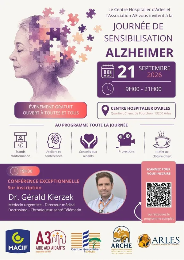 Journée de sensibilisation à la maladie d'Alzheimer