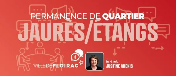 Etangs/Jaurès : Permanence élue de quartier