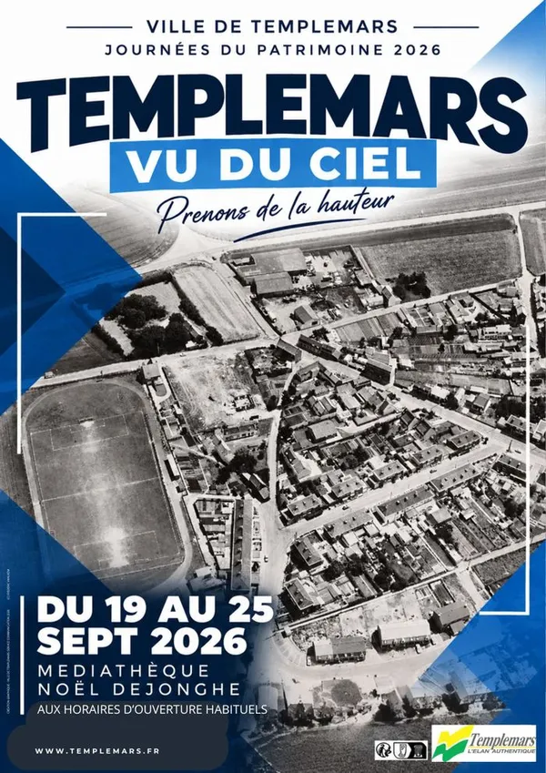 Exposition de photos aériennes «Templemars vu du ciel »