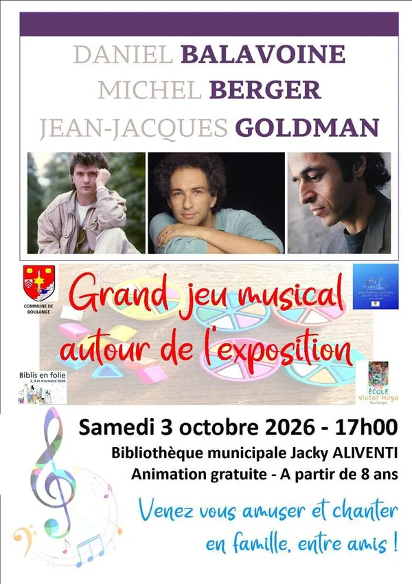 Balavoine-Berger-Goldman : le grand jeu musical