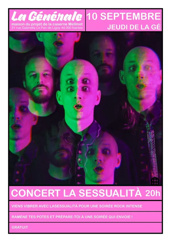 Concert de Sessualità à La Générale