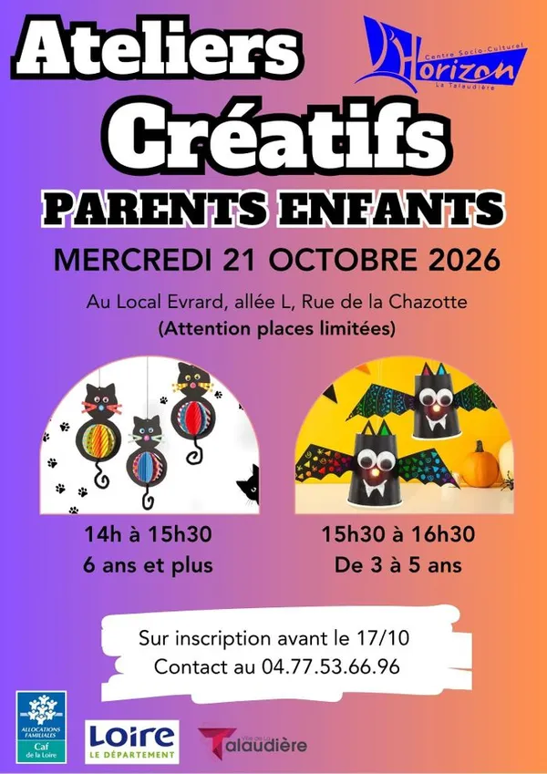 Ateliers créatifs