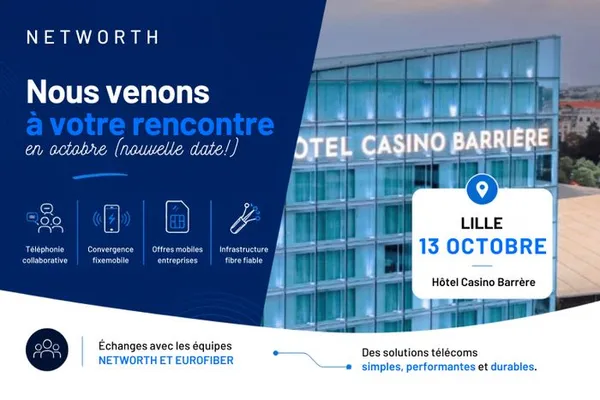Téléphonie souveraine : Networth tour Lille - 13 Octobre