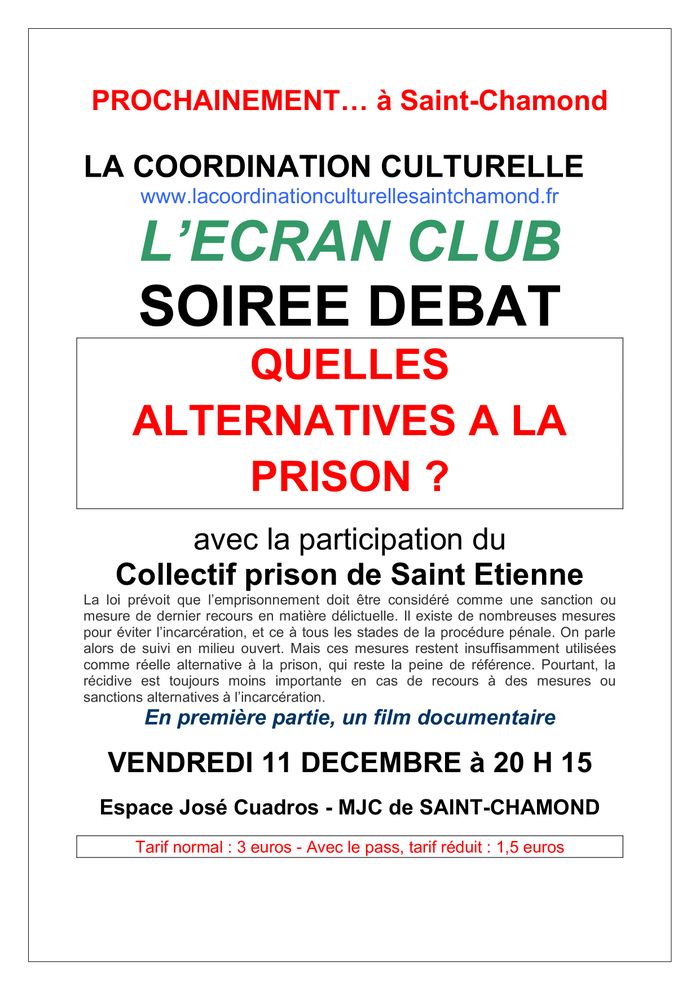 Quelles alternatives à la prison ?
