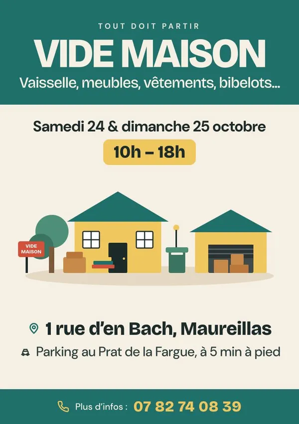 Vide-maison à Maureillas