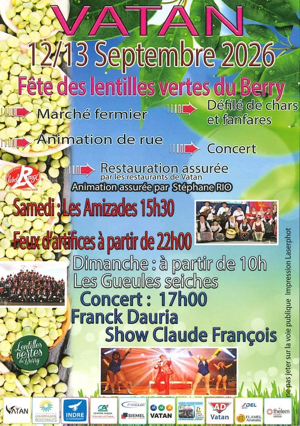 Fête de la lentille verte du Berry