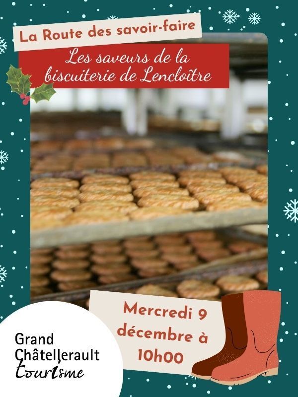 Les saveurs sucrées de la biscuiterie de Lencloître