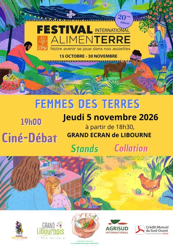 Projection du film "Femmes des terres"
